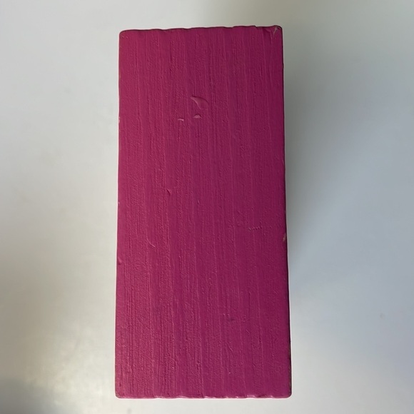 Doll House Wooden Wardrobe with Pink Accents 1:12 Scale - Picture 8 of 9